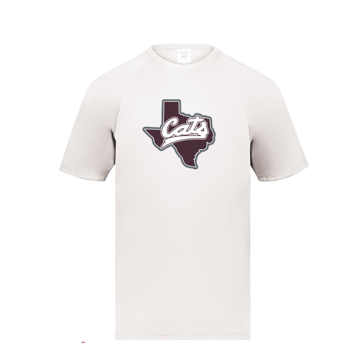 [2790.005.S-LOGO1] Men's Smooth Sport T-Shirt (Adult S, White, Logo 1)