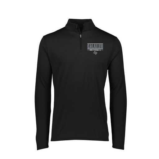 [2785.080.S-LOGO3] Men's Flex-lite 1/4 Zip Shirt (Adult S, Black, Logo 3)