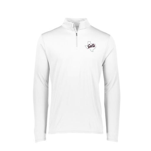 [FTLQFLWH-FAXS-LOGO2] Decker Women's Flex-Lite 1/4 Zip Shirt (Female Adult XS, White, Logo 2)