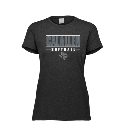 [FTSCUBBK-FAXS-LOGO3] Decker Women's Tri-Blend T-Shirt - Short Sleeve (Female Adult XS, Black, Logo 3)