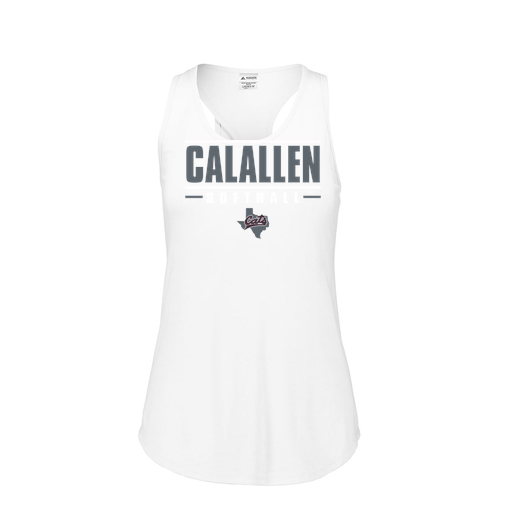 [3078.005.S-LOGO3] Ladies Tri Blend Tank Top (Female Adult S, White, Logo 3)