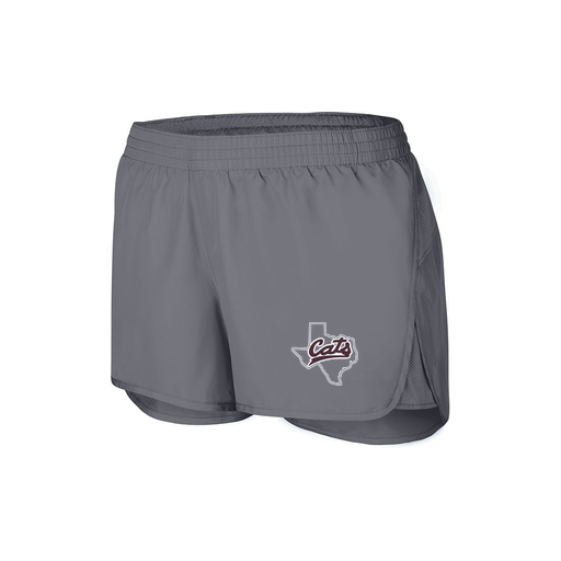 [2430.059.XS-LOGO2] Women's Performance Shorts (Female Adult XS, grey, Logo 2)