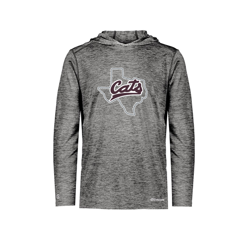 [FOLHCGBK-YS-LOGO2] Decker Youth Charge Hoodie (Youth S, Black, Logo 2)