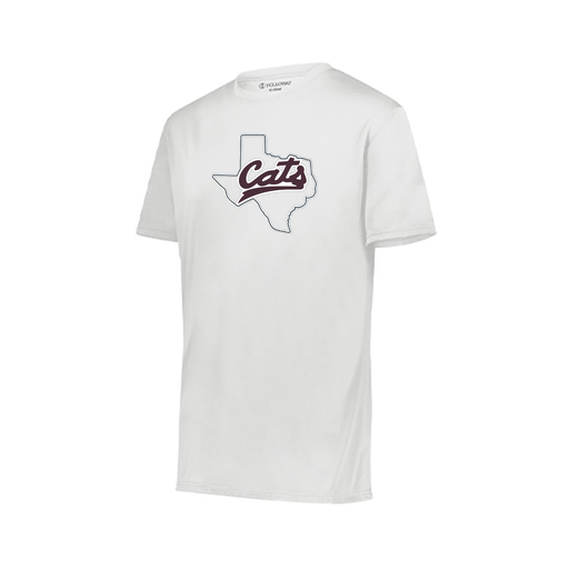 [222818.005.S-LOGO2] Men's Movement Dri Fit Shirt (Adult S, White, Logo 2)