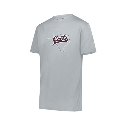 [222818.099.S-LOGO2] Men's Movement Dri Fit Shirt (Adult S, Silver, Logo 2)