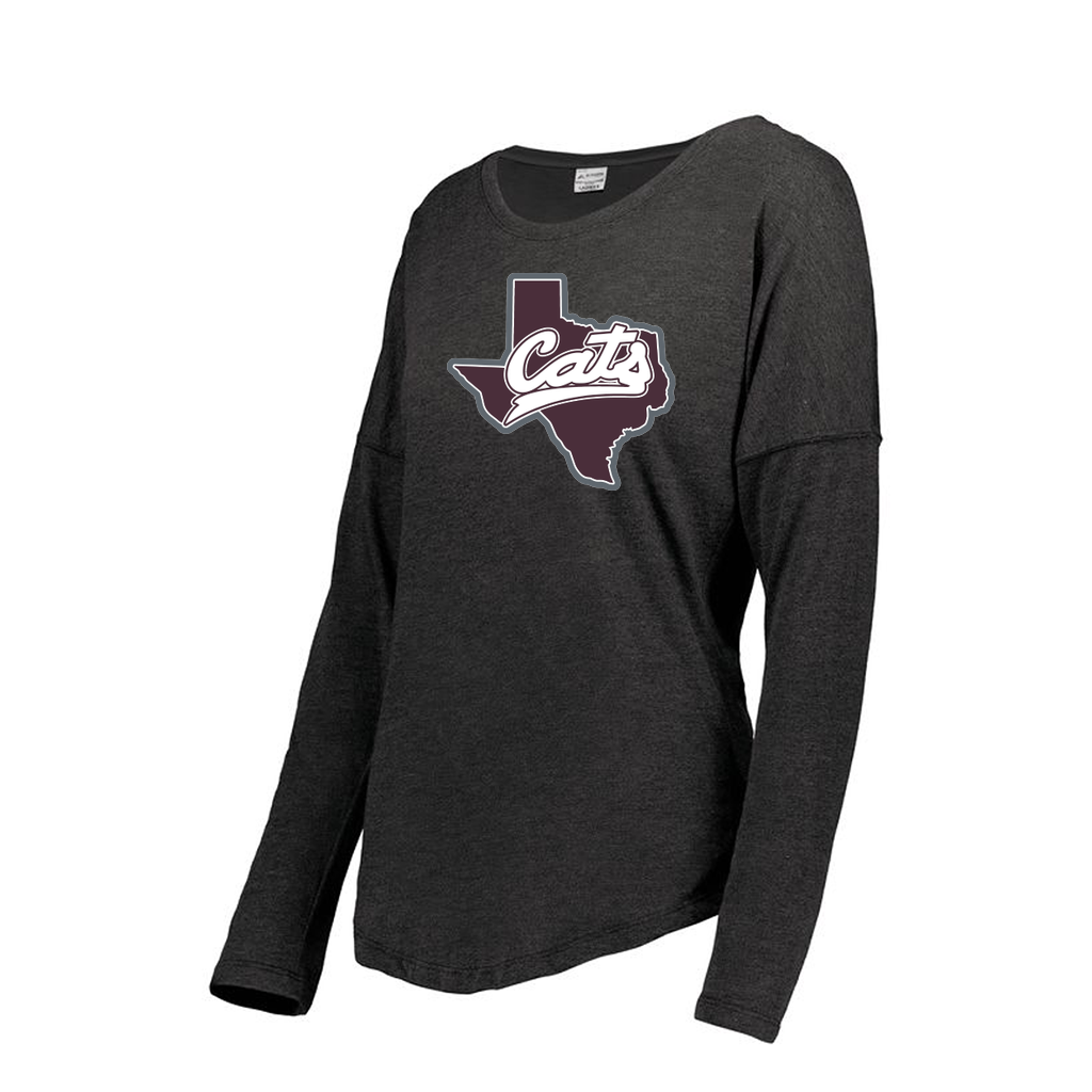 Decker Women's Tri-Blend T-Shirt - Long Sleeve