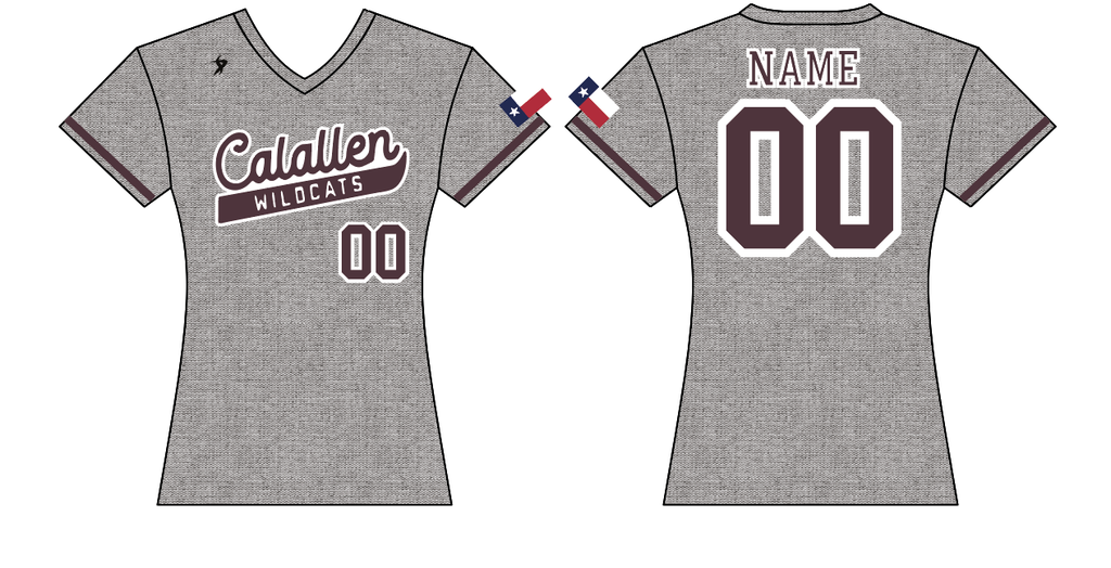 Calallen High School - Charcoal Jersey