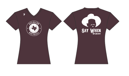 Calallen High School - Say when Shirt - Female