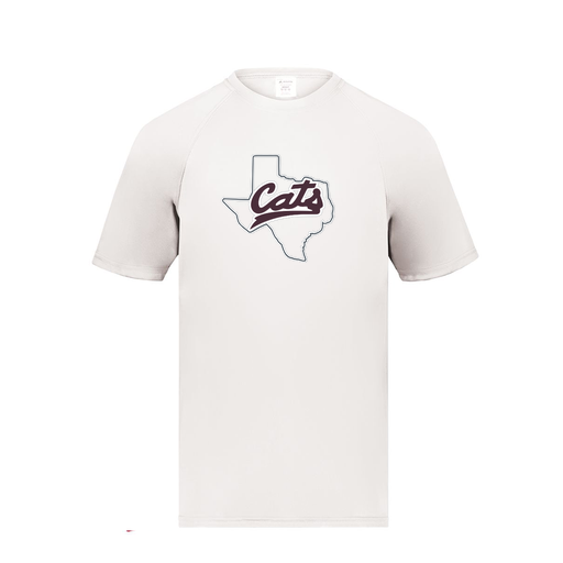 [2790.005.S-LOGO2] Men's Smooth Sport T-Shirt (Adult S, White, Logo 2)