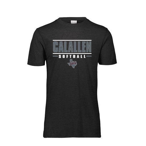 [FTSCUBBK-AS-LOGO3] Decker Men's Tri-Blend T-Shirt - Short Sleeve (Adult S, Black, Logo 3)