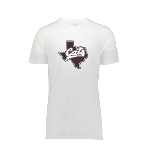 [FTSCUBWH-YS-LOGO1] Decker Youth Tri-Blend T-Shirt - Short Sleeve (Youth S, White, Logo 1)