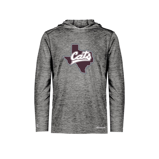 [FOLHCGBK-AS-LOGO1] Decker Men's Charge Hoodie (Adult S, Black, Logo 1)