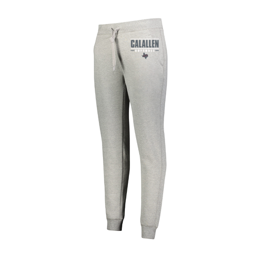 [229748.017.XS-LOGO3] Ladies 60/40 Fleece Jogger (Female Adult XS, Silver, Logo 3)