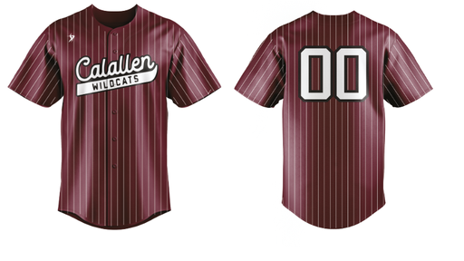 Calallen HS Softball - Pinstripe Full Button Jersey